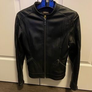 Danier Black Leather Jacket